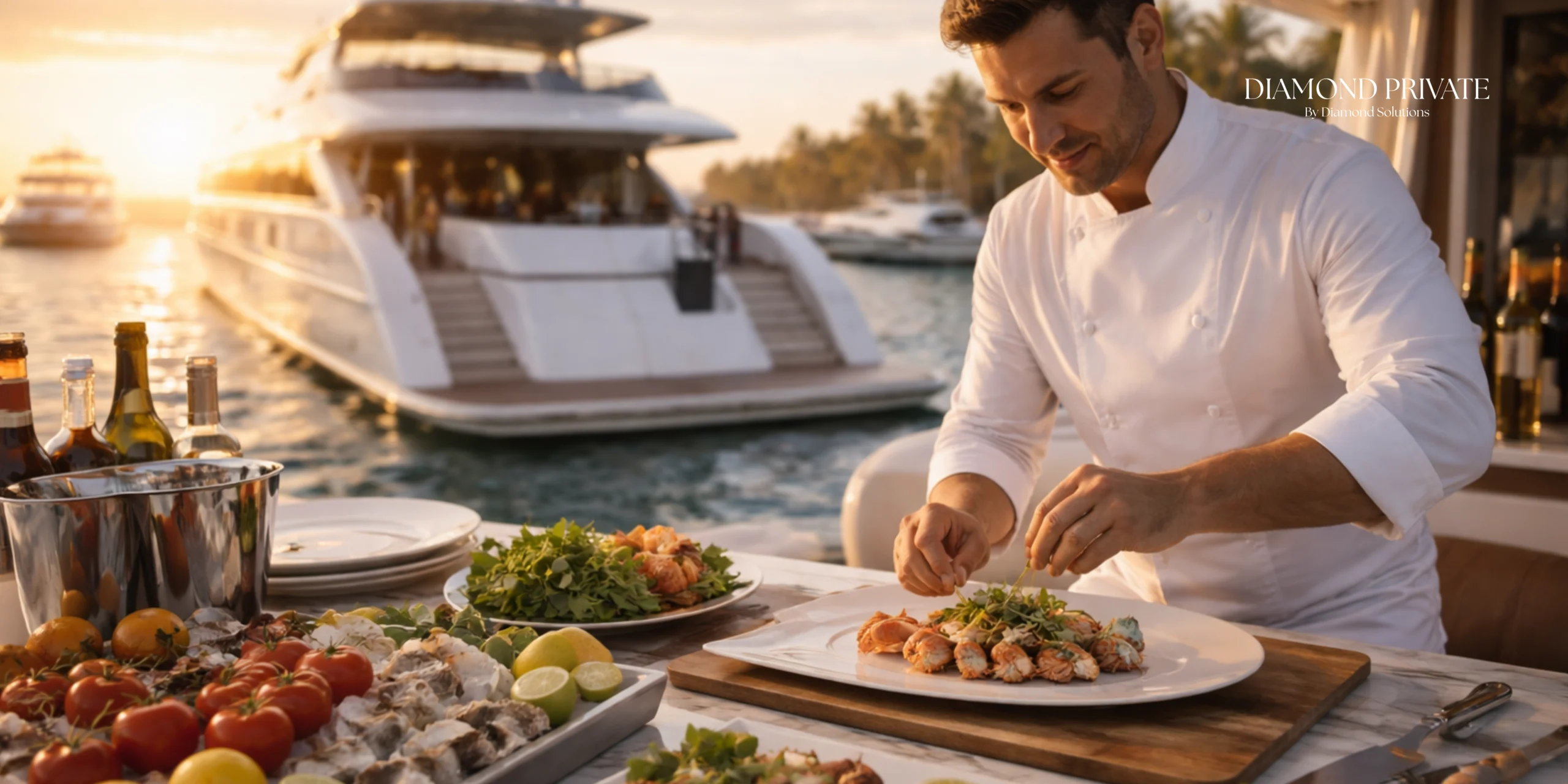 chef cuisinier yacht profil