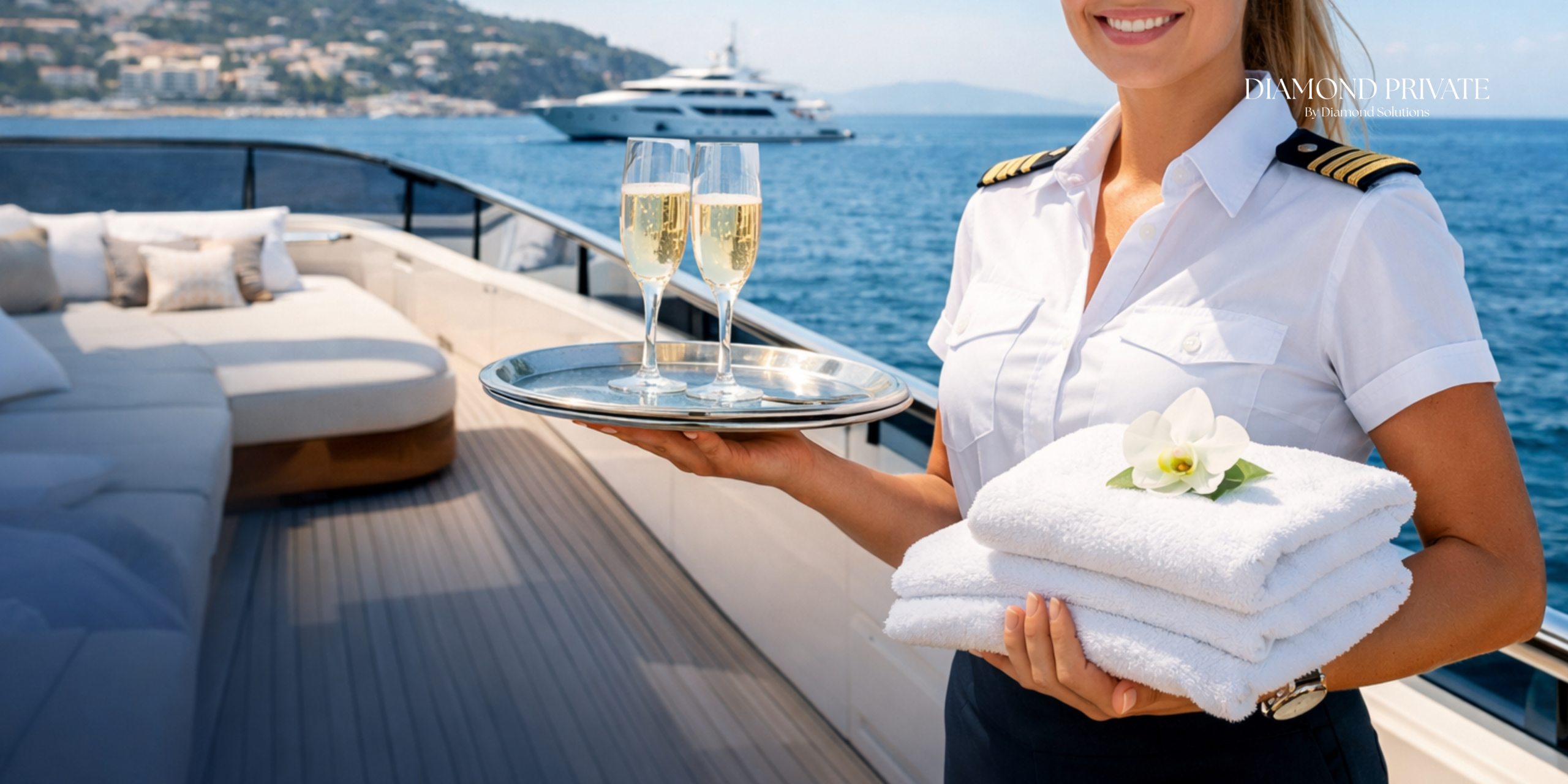 recrutement stewardess yacht