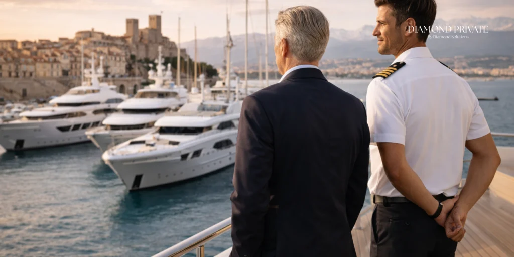recrutement yacht Antibes Côte d'Azur

